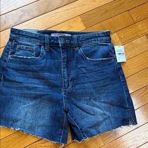 Joe's Jeans Dark Blue Denim Cutoff Jean Shorts